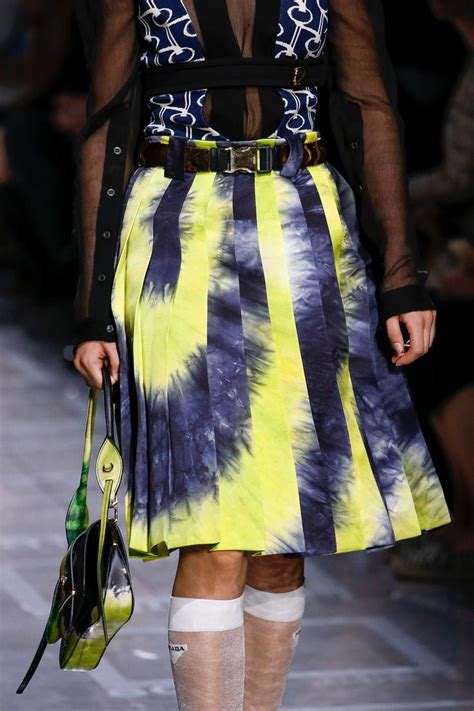 prada tie dye collection|prada runway fashion.